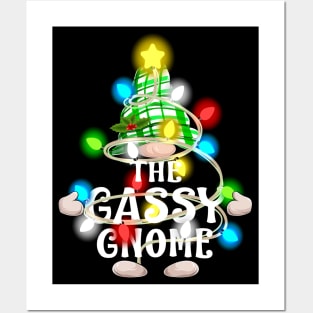 The Gassy Gnome Christmas Matching Shirt Posters and Art